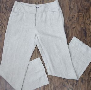 LOFT wide legged low rise linen pants sz 30